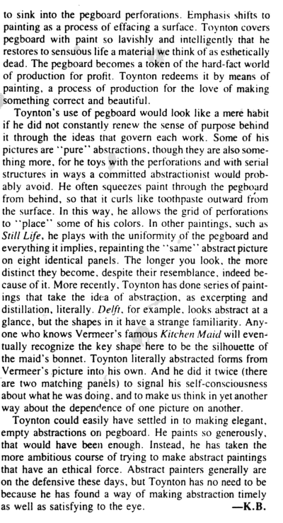 ArtNews article - last page