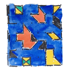 watercolour: 2014, 6" x 6"