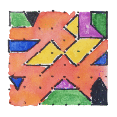 watercolour: 2014, 6" x 6"